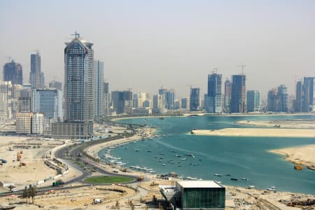 Aerial Image of CORNICHE CONSTRUCTION, SHARJAH