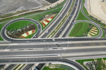 Aerial Image of RAS AL KHOR INTERSECTION, DUBAI