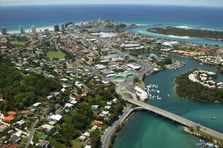 Aerial Image of TWEED HEADS TO COOLANGATTA