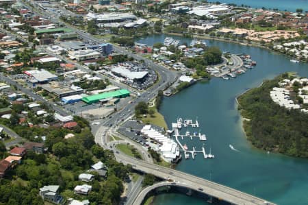 Aerial Image of IVORY COAST MARINA, TWEED HEADS