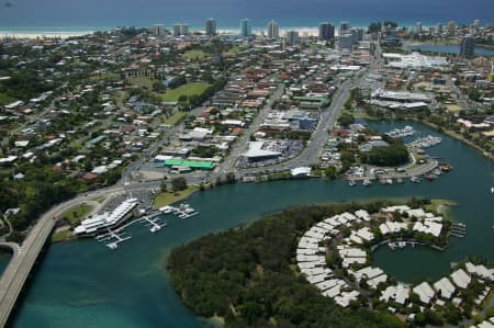 Aerial Image of TWEED HEADS TO COOLANGATTA