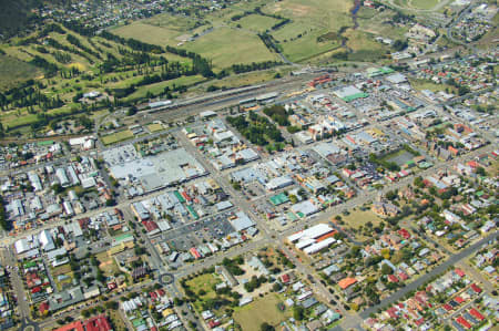 Aerial Image of GOULBURN TOWN CENTRE, NSW