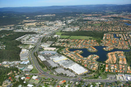 Aerial Image of BURLEIGH HEADS SHOPPING CENTRE