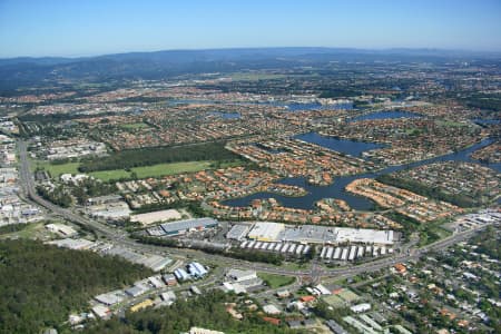 Aerial Image of BURLEIGH WATERS