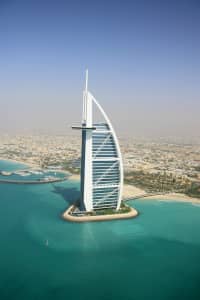 Aerial Image of BURJ AL ARAB