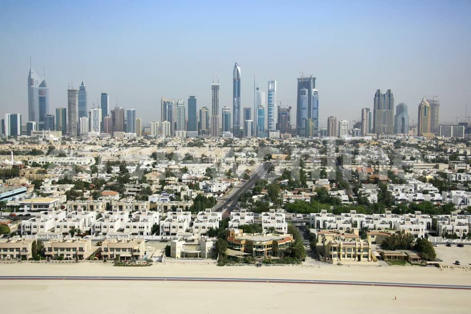 Aerial Image of Jumeirah Beach Architecture, Dubai