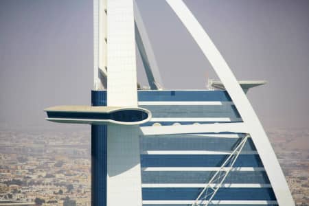 Aerial Image of BURJ AL ARAB DETAIL