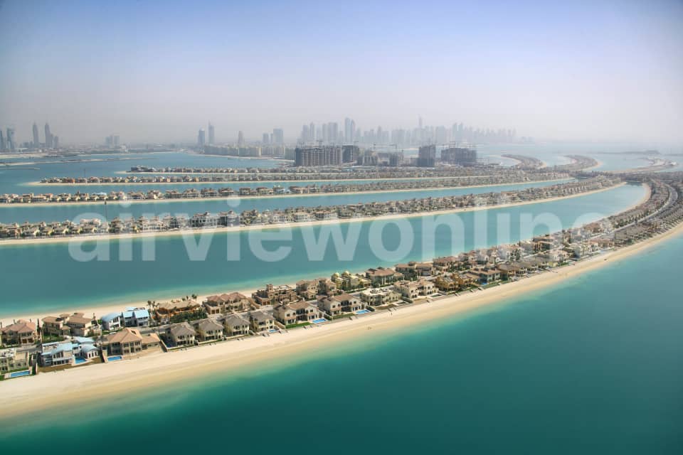 Aerial Image of The Palm Jumeirah, Dubai