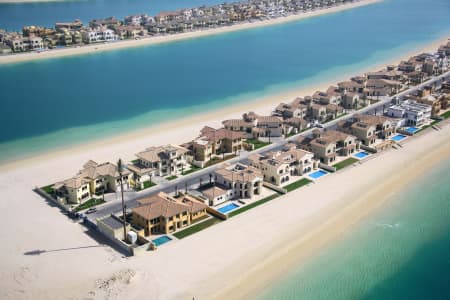 Aerial Image of TIP OF THE FROND, PALM JUMEIRAH