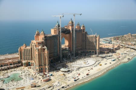 Aerial Image of ATLANTIS HOTEL, THE PALM JUMEIRAH, DUBAI