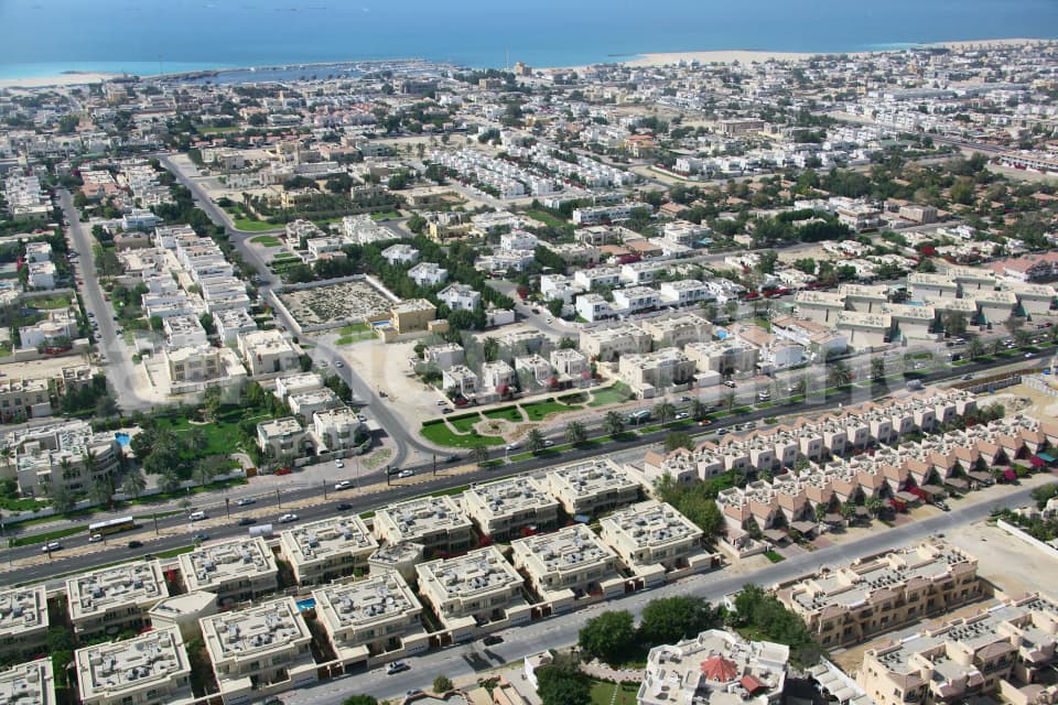 Aerial Image of Dubai Suburbs