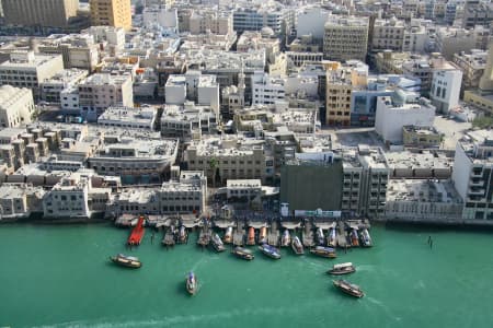 Aerial Image of DUBAI CREEK TAXIS