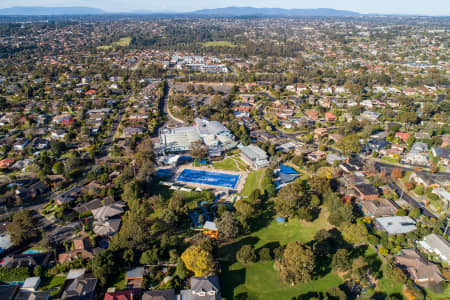 Aerial Image of AQUARENA DONCASTER