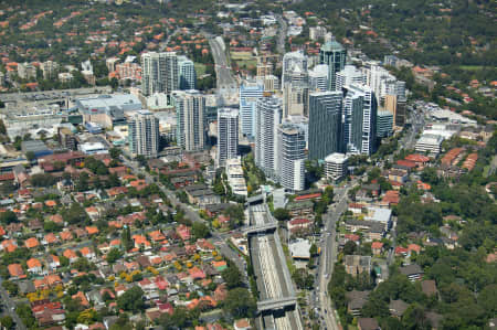 Aerial Image of CHATSWOOD CBD