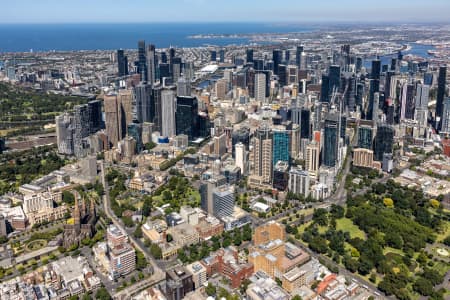 Aerial Image of MELBOURNE