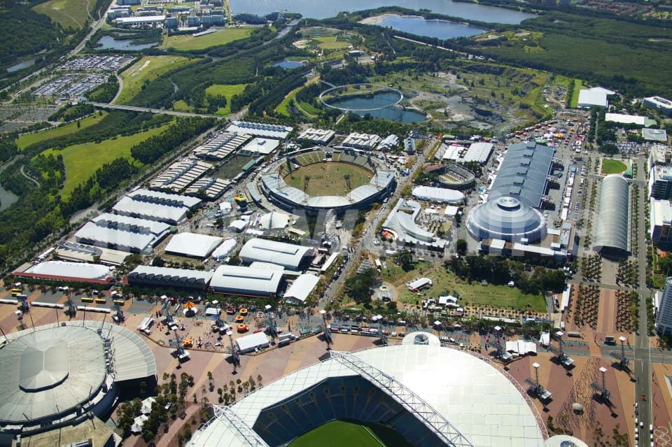 Aerial Image of Royal Easter Show 2008