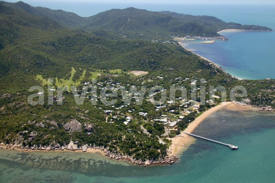 Aerial Image of Picnic Bay, Magnetic Island