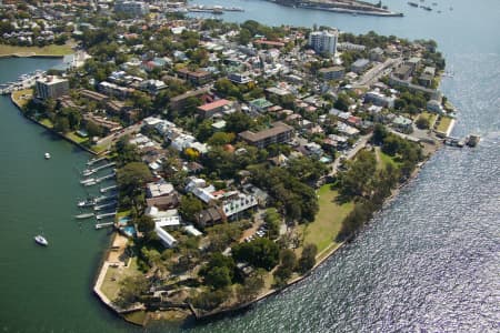 Aerial Image of BALMAIN EAST