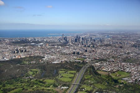Aerial Image of KEW TO MELBOURNE CITY