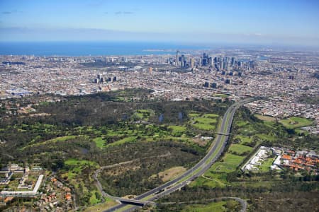 Aerial Image of MELBOURNE FROM KEW