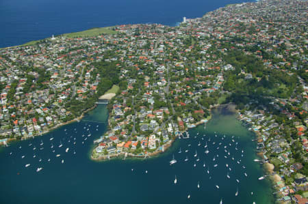 Aerial Image of VAUCLUSE BAY AND PARSLEY BAY