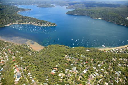 Aerial Image of PITTWATER, NSW