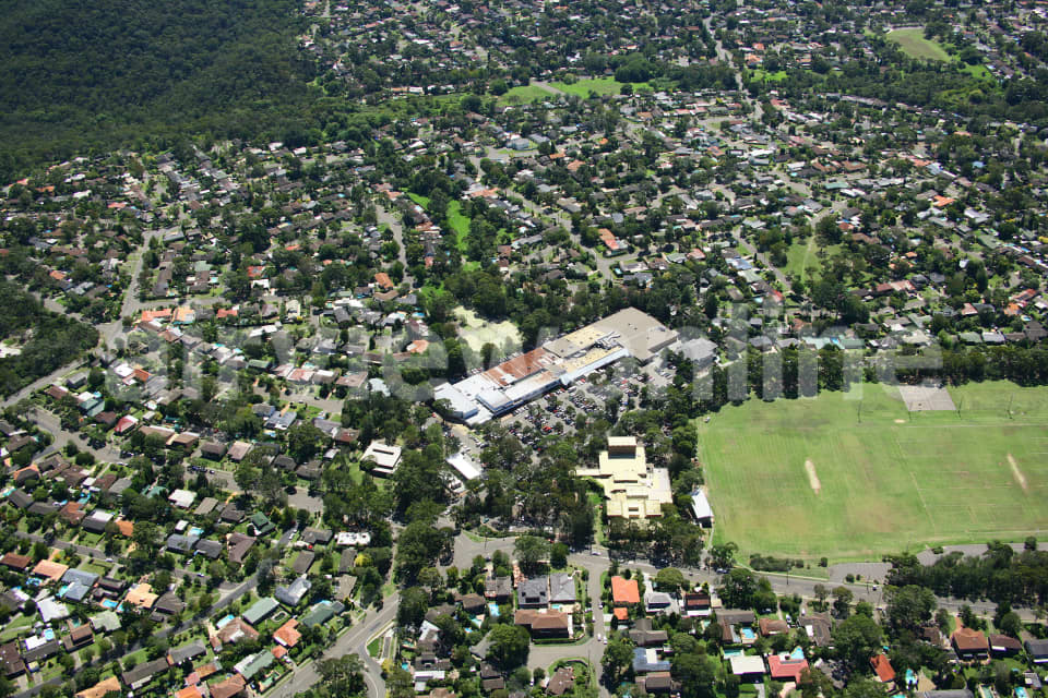 Aerial Image of Belrose Shops