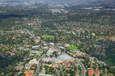 Aerial Image of BAULKHAM HILLS TO PARRAMATTA, NSW