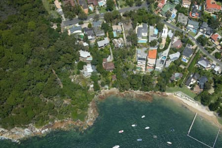 Aerial Image of FORTY BASKETS BEACH, SYDNEY
