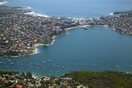 Aerial Image of FORTY BASKETS TO MANLY