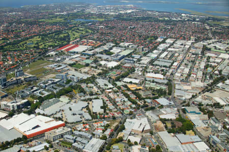 Aerial Image of ZETLAND TO BOTANY