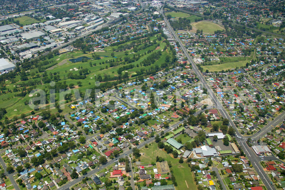 Aerial Image of Tarp City, Blacktown