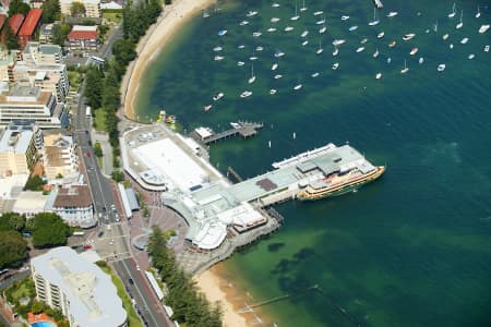 Aerial Image of MANLY WHARF CLOSE UP