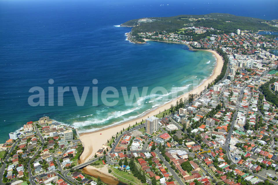 Aerial Image of Queenscliff to Shelly Beach