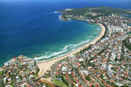 Aerial Image of QUEENSCLIFF TO SHELLY BEACH