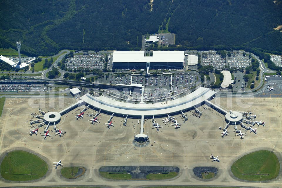 Aerial Image of Brisbane Domestic Terminal