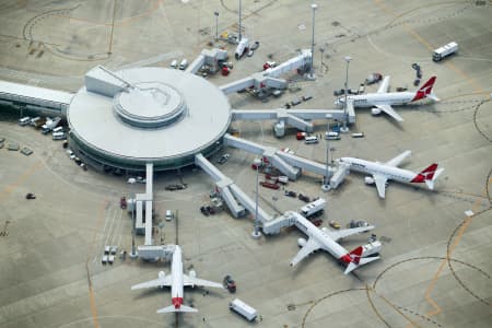 Aerial Image of QANTAS LINK CLOSE UP