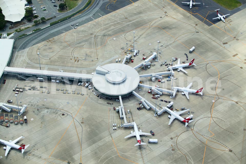 Aerial Image of Qantas Link, Brisbane Airport