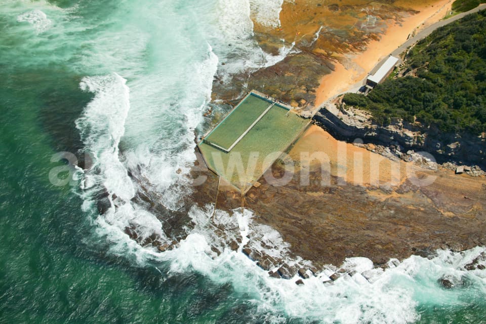 Aerial Image of Narrabeen Rock Pool
