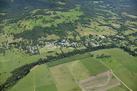 Aerial Image of KANGAROO VALLEY VILLAGE, NSW