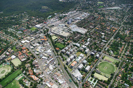 Aerial Image of HORNSBY, NSW
