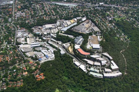 Aerial Image of HORNSBY INDUSTRIAL AREA