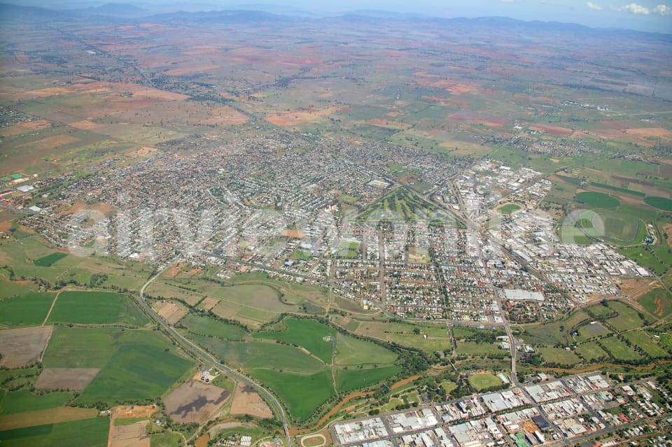 Aerial Image of West Tamworth, NSW