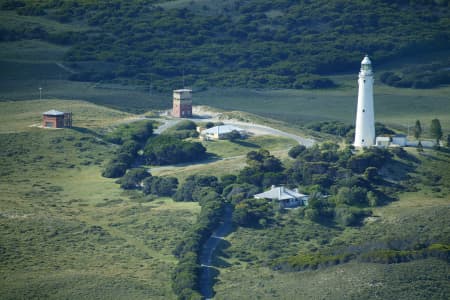 Aerial Image of WADJEMUP LIGHTHOUSE ON ROTTNEST ISLAND