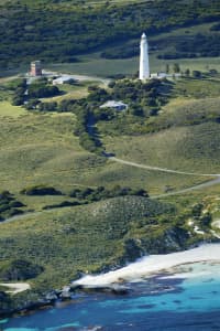 Aerial Image of ROTTNEST ISLAND LIGHTHOUSE ON WADJEMUP HILL