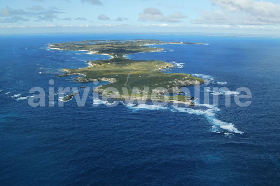 Aerial Image of Rottnest Island, WA