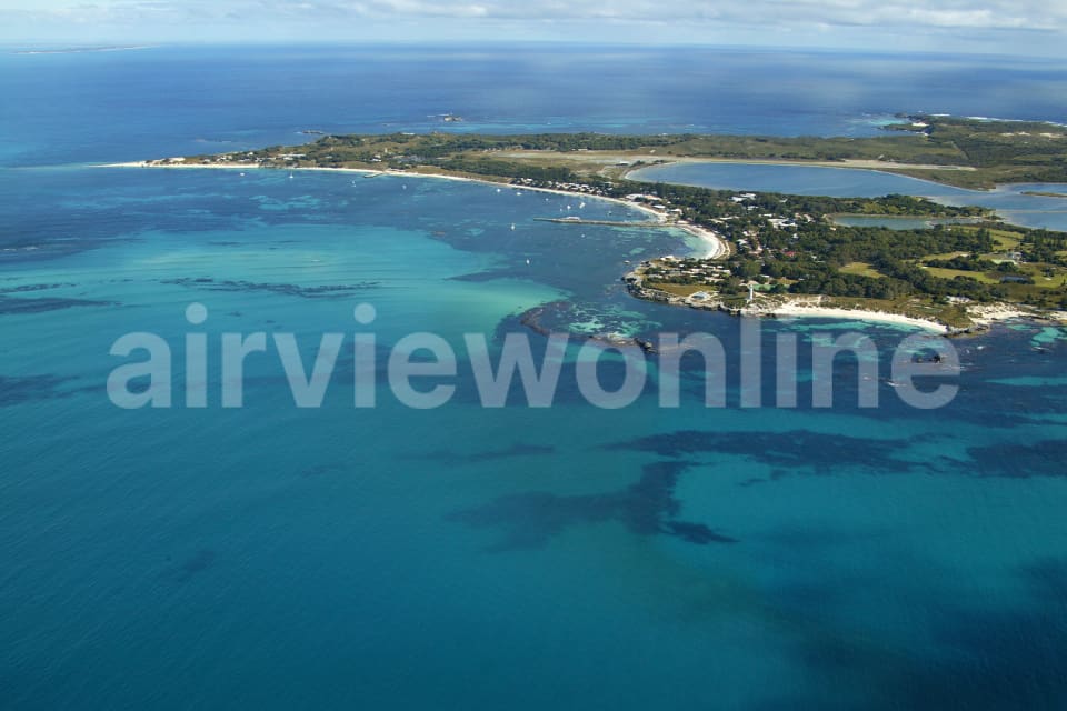 Aerial Image of Rottnest Island eastern end