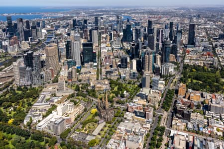 Aerial Image of MELBOURNE