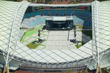 Aerial Image of THE POLICE CONCERT