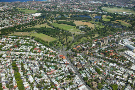 Aerial Image of WOOLLAHRA AND CENTENNIAL PARK